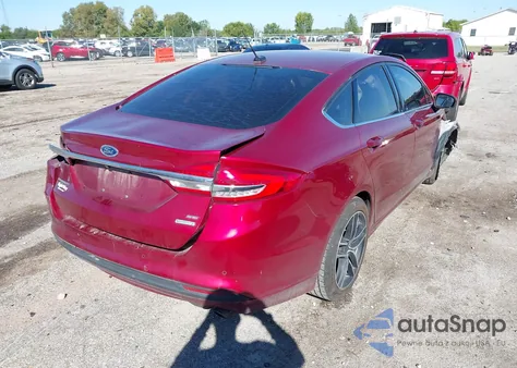 2018 Ford Fusion Se из США, поврежденный, VIN 3FA6P0HD7JR229957